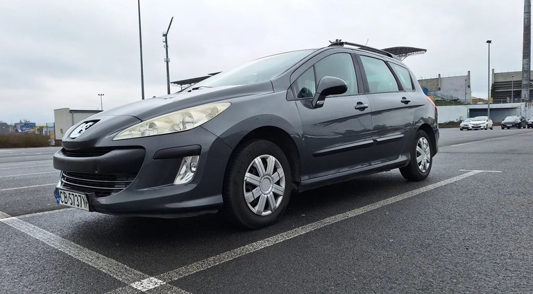 Peugeot 308 cena 10800 przebieg: 220000, rok produkcji 2008 z Bydgoszcz małe 106